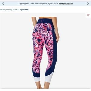 - Amazing lux Lilly Pulitzer leggings MD rise